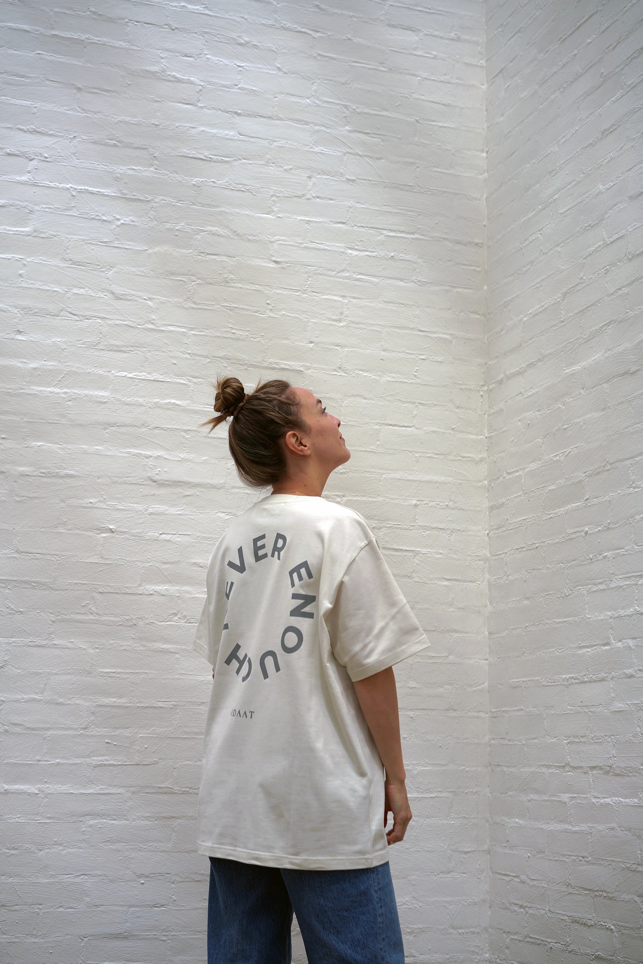 ODAAT Apparel, Never Enough T-Shirt, Vintage White
