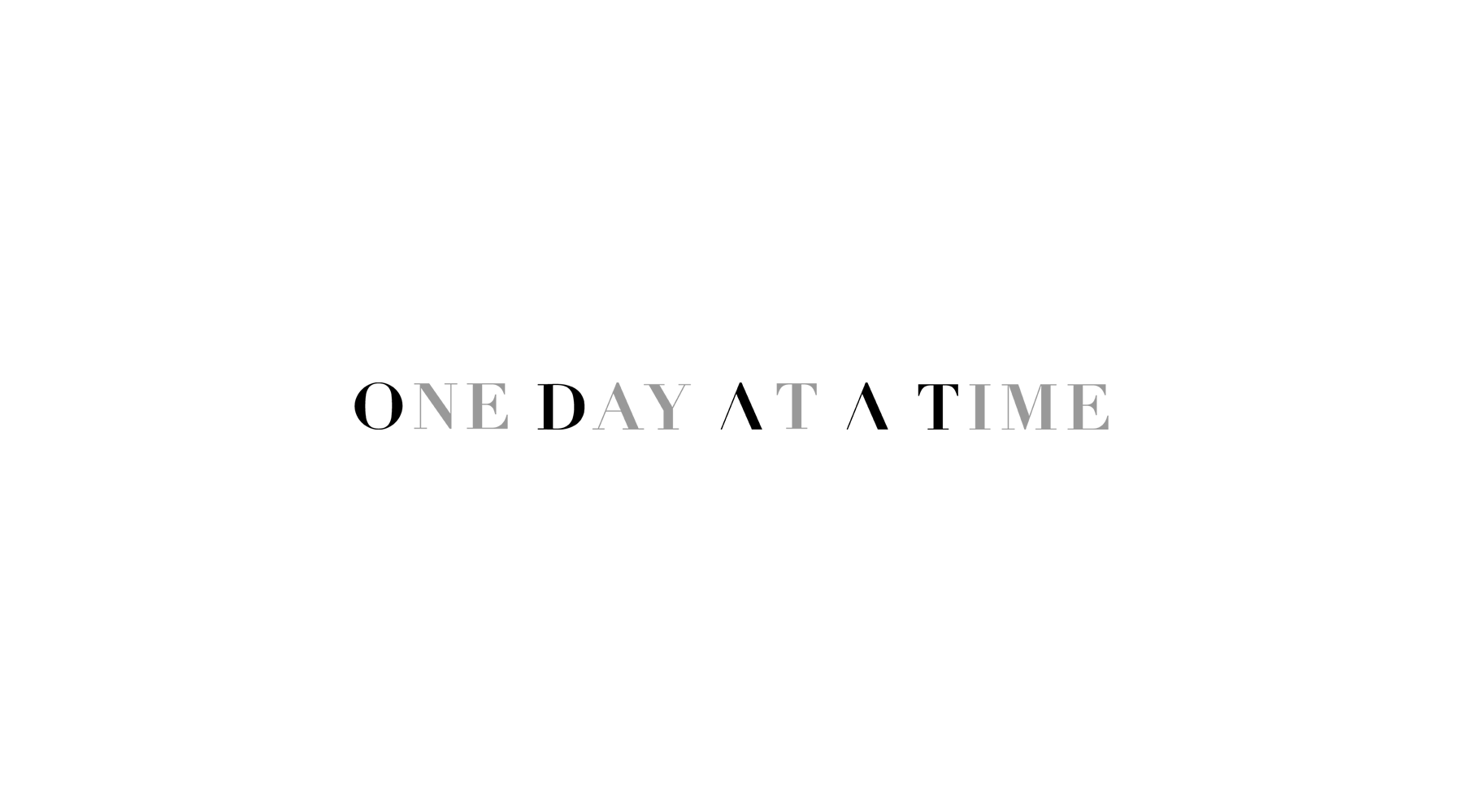 One Day At A Time
