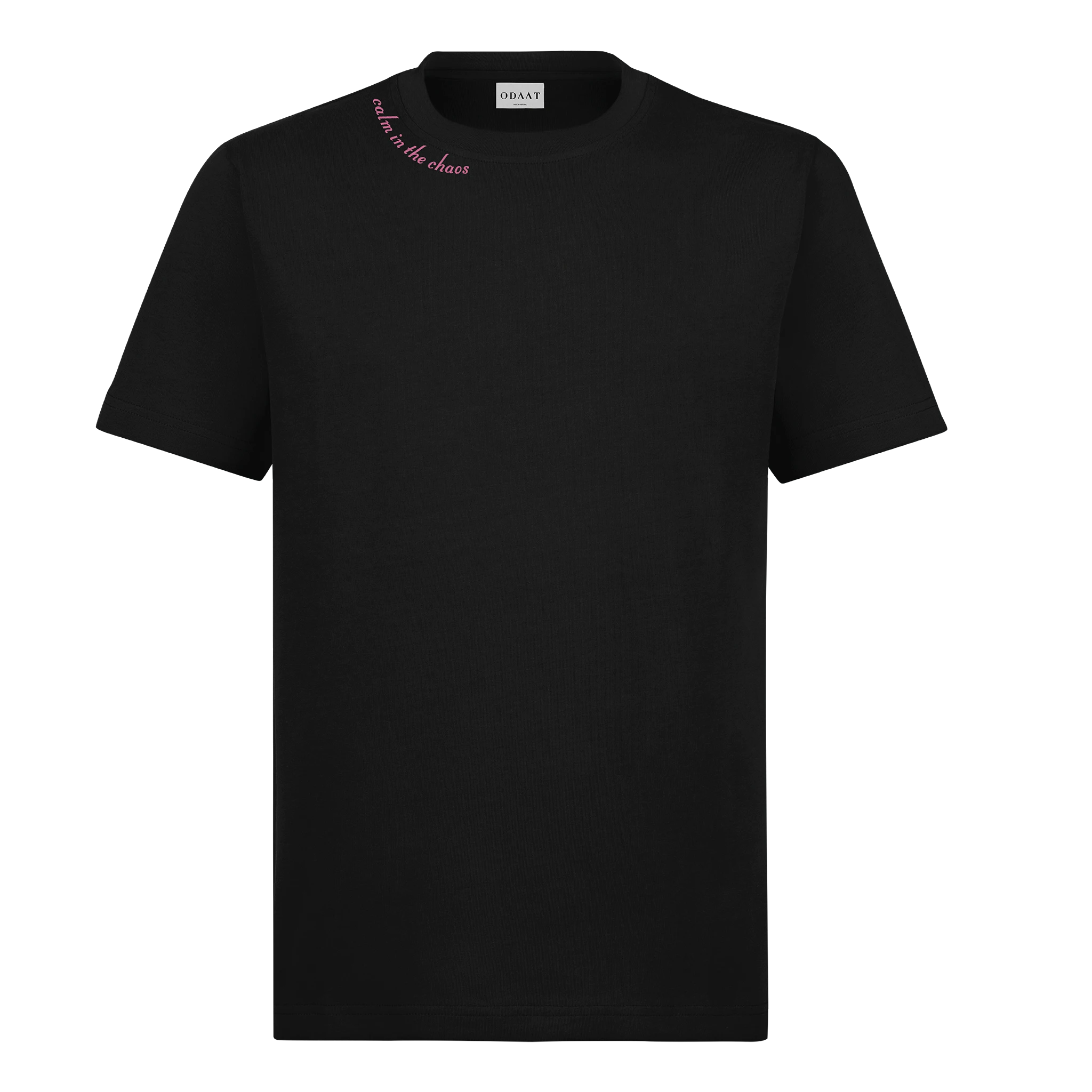 Odaat Apparel Calm in The Chaos T Shirt Obsidian X Large